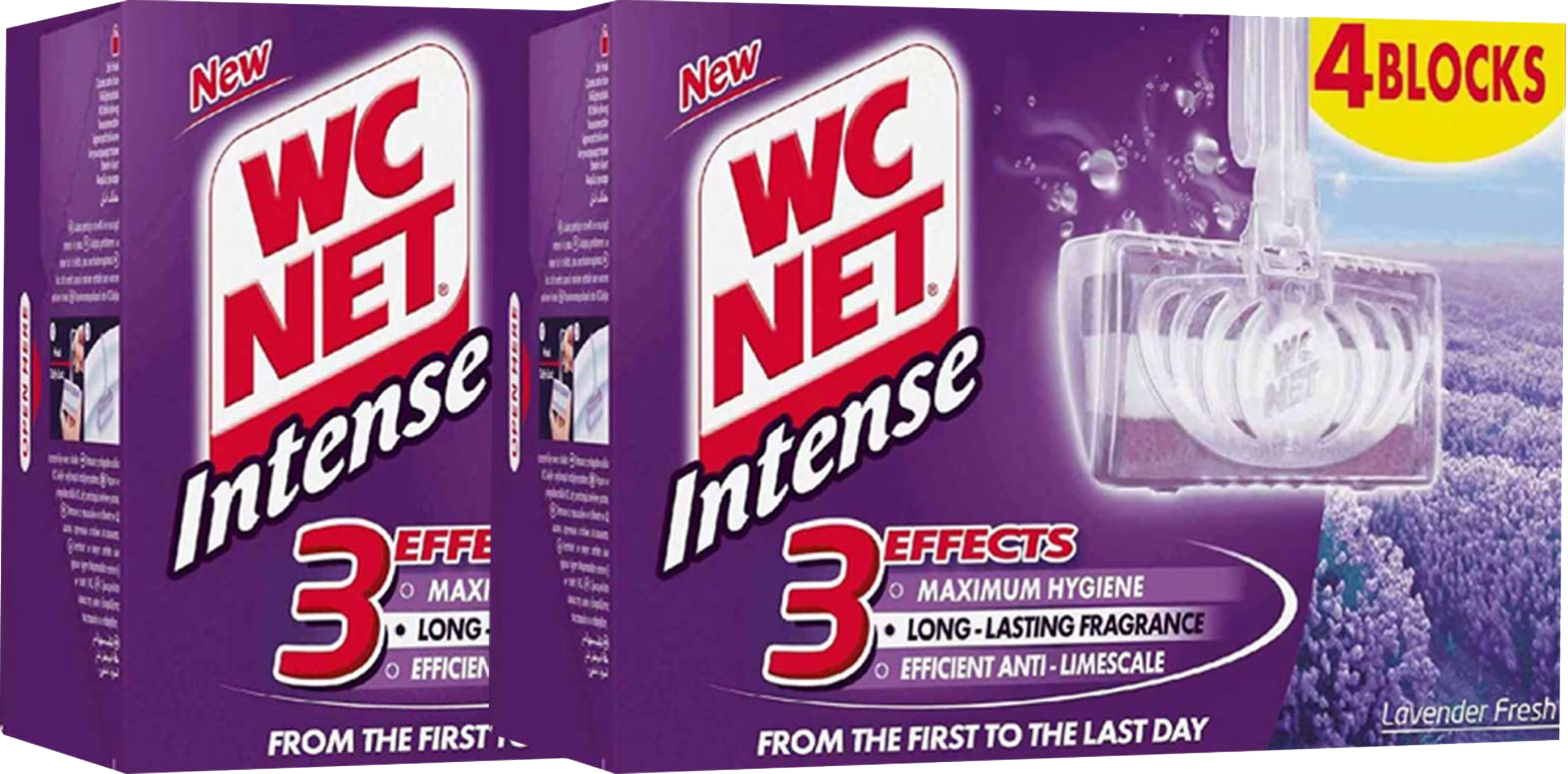 WC NET INTENSE BLOCKS VIOLETx4 BUY 2 25%