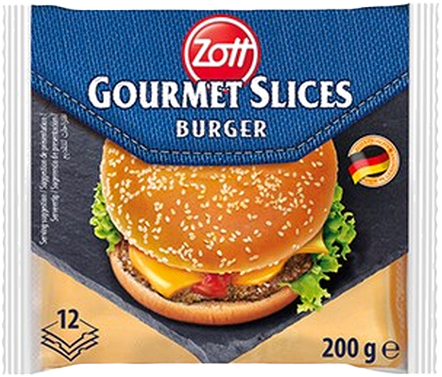 ZOTT GOURMET SLICES  BURGER